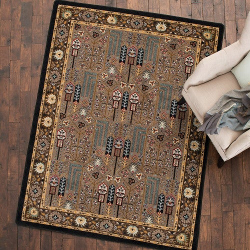 Turquoise Passage Rug - 8 x 11