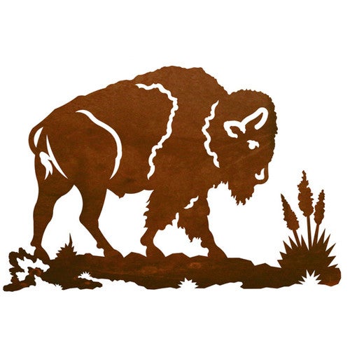 Walking Buffalo Wall Art