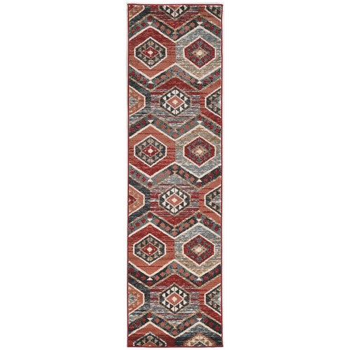 Wasatch Red Rug - 2 x 8