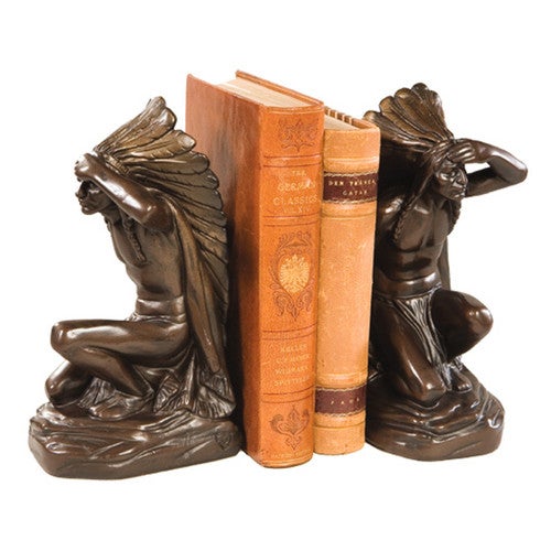 Watchful Chief Bookends