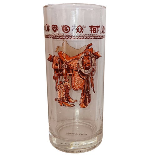 Saddle Iced Tea Tumblers - Set of 4