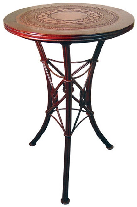 Western Iron Bistro Bar Table