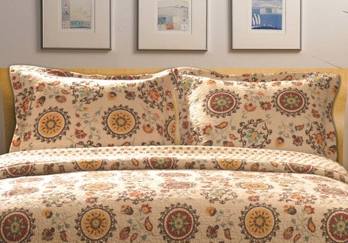 Western Medallions Standard Sham