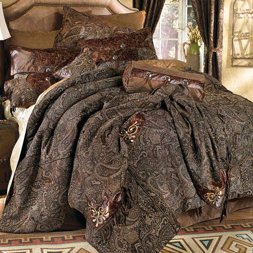 Western Paisley Beaumont Bed Set - Queen