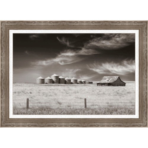Western Ranch Hand Framed Print