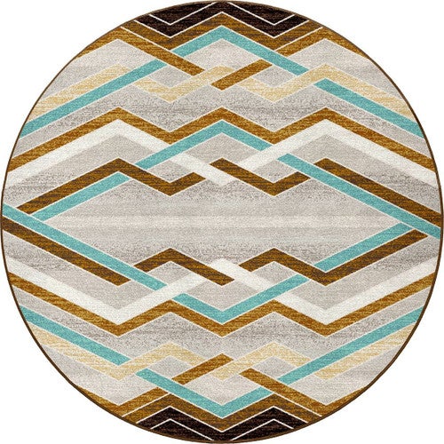 Western Spirits Rug - 8 Ft. Round