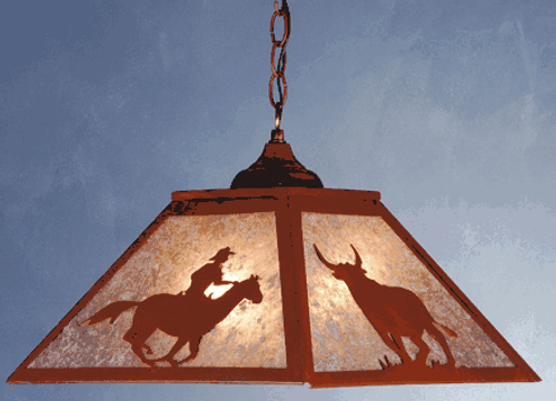 Western Swag Light Fixture