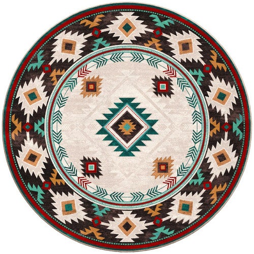 Whiskey River Electric Rug - 8 Ft. Round