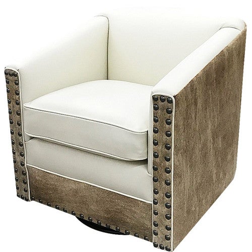White Canyon Swivel Glider