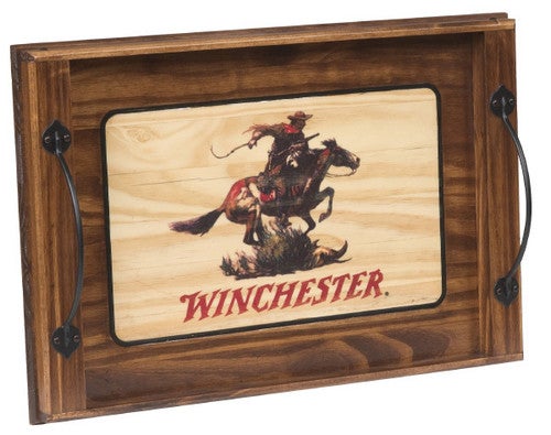 Winchester Horse & Rider Serving Tray