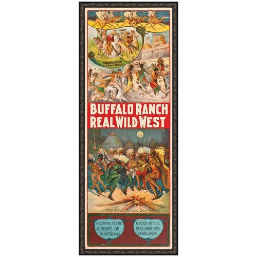 Wild West Show II Canvas Art