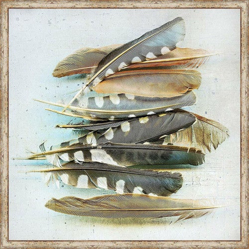 Woodland Elegance Feather Wall Art