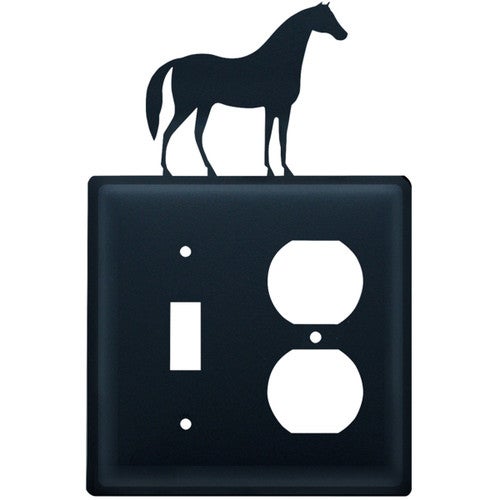 Wrought Iron Horse Switch & Outlet Cover