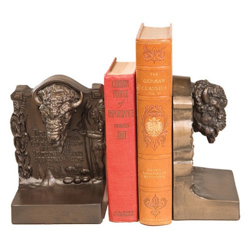 Wyatt Buffalo Bookends