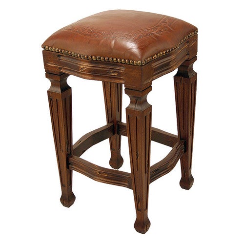 Zorro Counter Stool - Classico Antique Brown - Set of 2