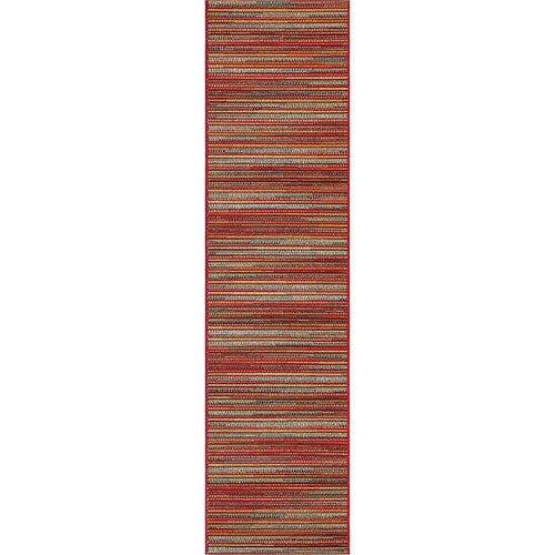 Mesa Stripes Indoor/Outdoor Rug - 2 x 8