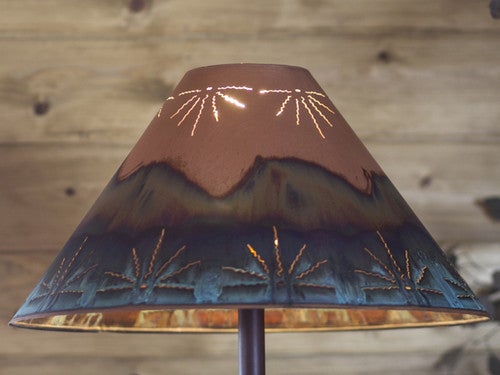Desert Sun Lampshade
