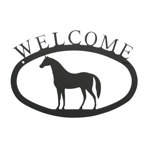 Horse Welcome Sign