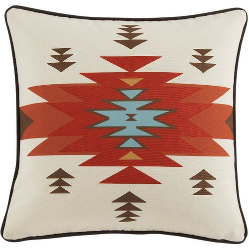 Tribal Sunburst Outdoor Pillow