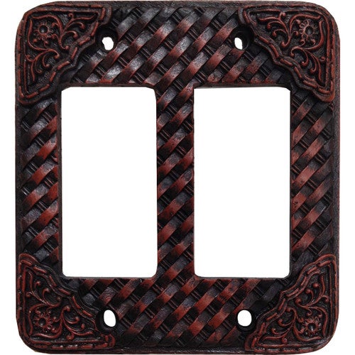 Western Weave Double Rocker Cover
