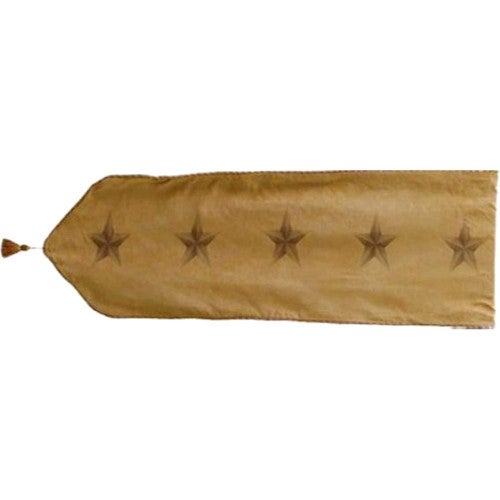 Bronze Star Table Runner