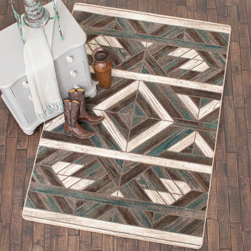 Western Barnwood Rug Collection