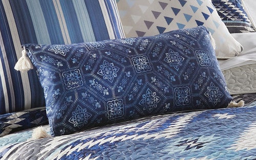 Azul Tile Accent Pillow