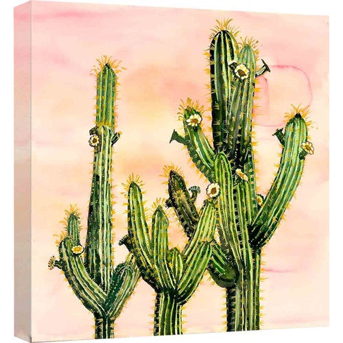 Abstract Cactus Wall Art
