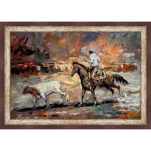 Calf Roping II Wall Art