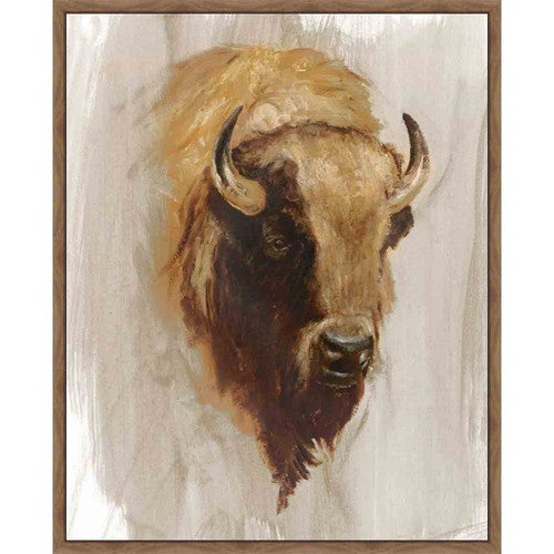 Lodge Bison Wall Art