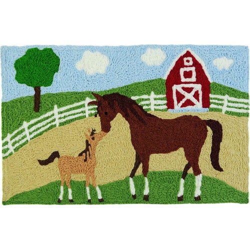 Horse Farm Indoor/Outdoor Rug