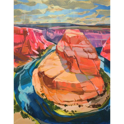 Horseshoe Bend Canvas Wall Art