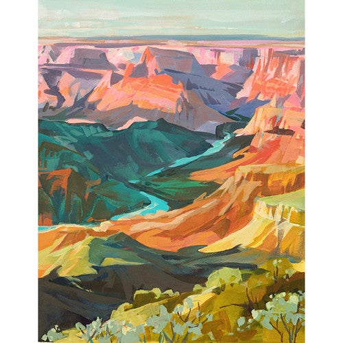 Grand Canyon View II Canvas Wall Art
