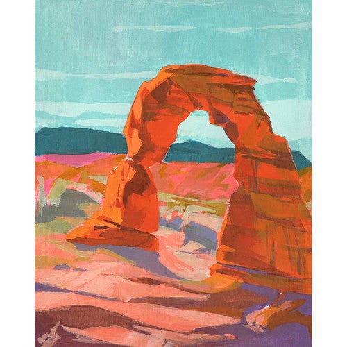 Desert Arch Canvas Wall Art