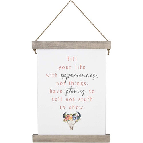 Fill Your Life Wall Art