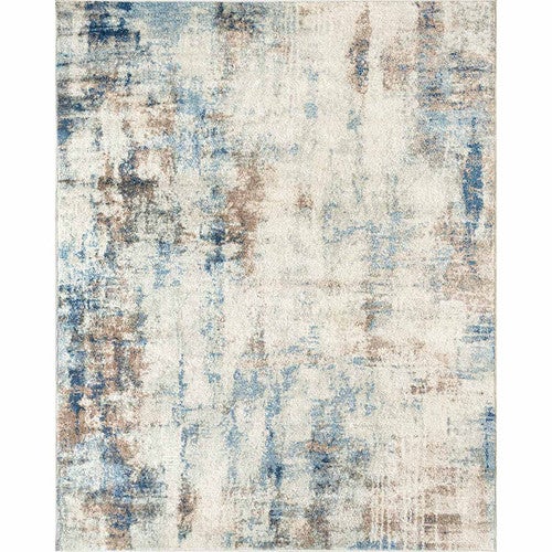 Abstract Clay Rug - 8 x 10