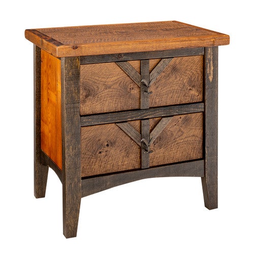 Yellowstone Dutton 2 Drawer Nightstand