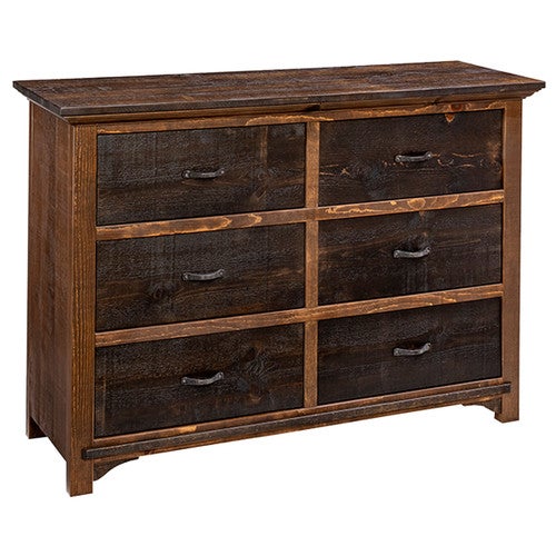Sierra Woods 6 Drawer Dresser