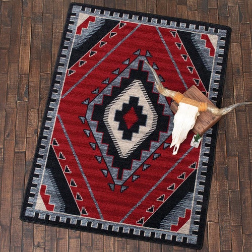 Crimson Canyon Rug Collection
