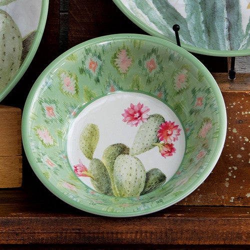 Desert Blooms Cactus Bowls - Set of 6