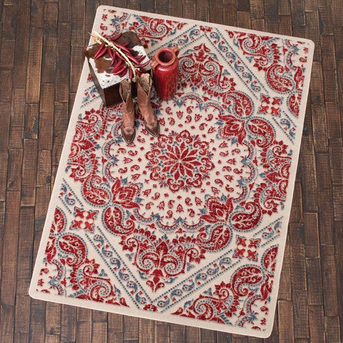 Spiced Paisley Rug - 8 Ft. Round