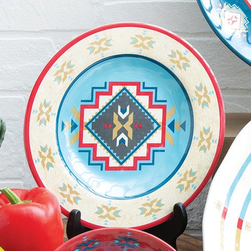 Southwest Horizons Melamine Salad Plates - Set of 4