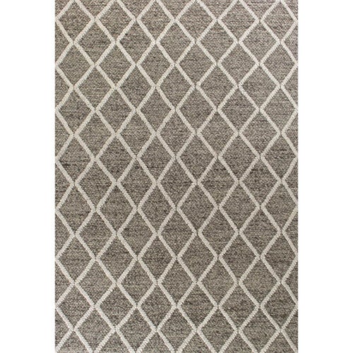 Dark Gray Geo Trail Rug Collection