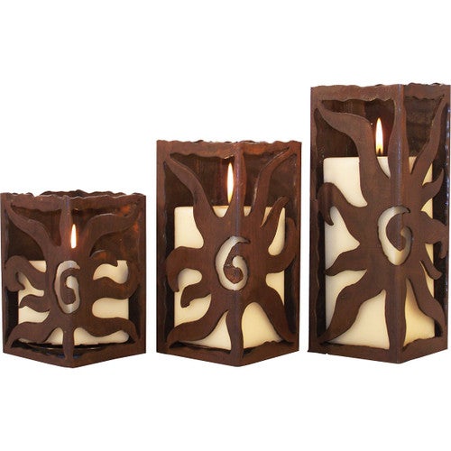 Sun Vision Candleholders - Set of 3