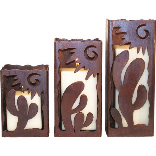 Desert Sun Candleholders - Set of 3