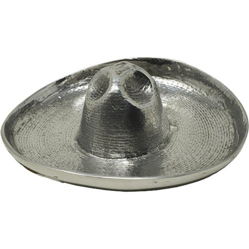 Pewter Sombrero Candy Tray