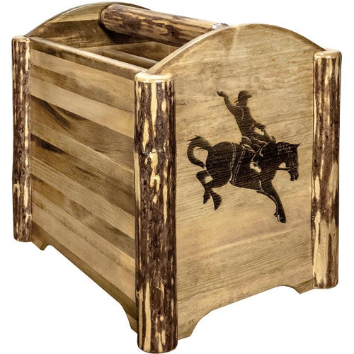 Cascade Magazine Rack - Bronc