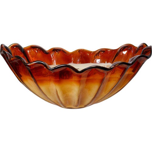 Desert Sands Art Glass Candle