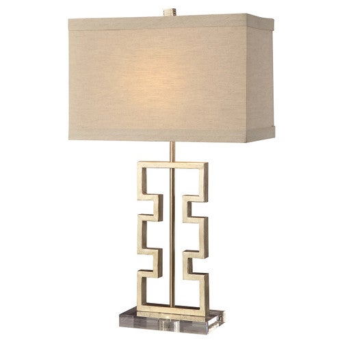 Square Wave Table Lamps - Set of 2