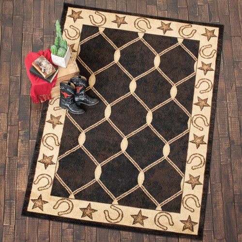 Horseshoe & Star Rug Collection
